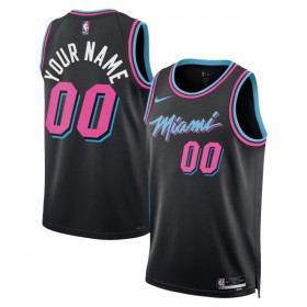 NBA Mænd Trøje Miami Heat Custom 2025-26 Nike City Edition Sort Swingman